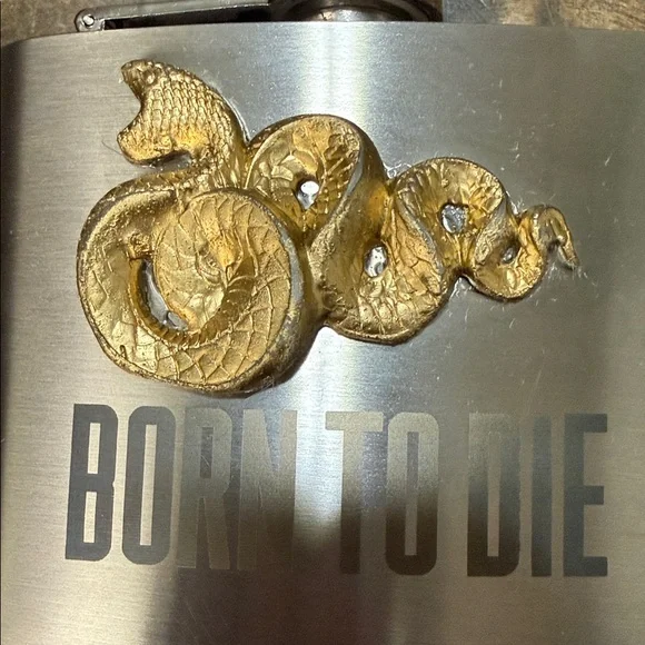 Lana Del Rey Born to Die album, featuring a gold serpent emblem. - Picture 2 of 5